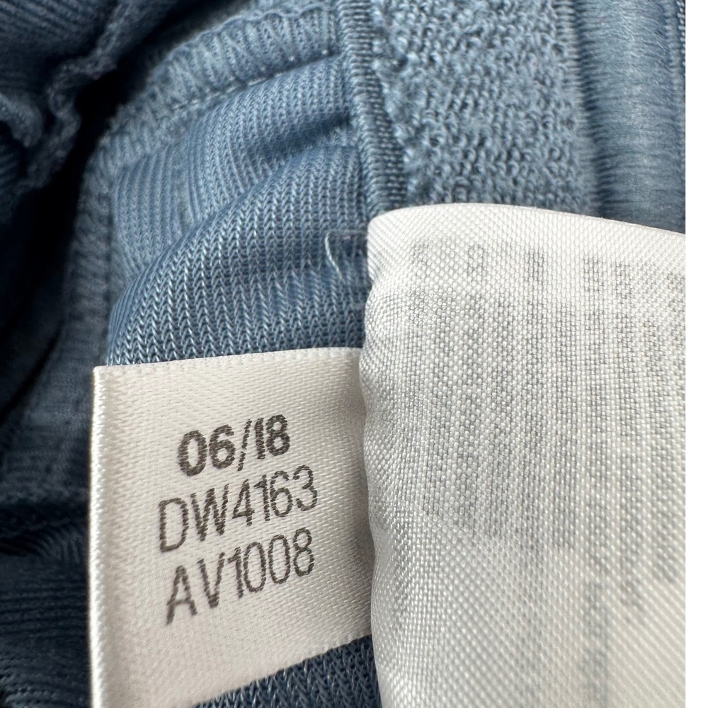 Adidas Mens Dazzle Track Pants Blue Grey Stripes Sweatpants Joggers Size Medium - Picture 10 of 13
